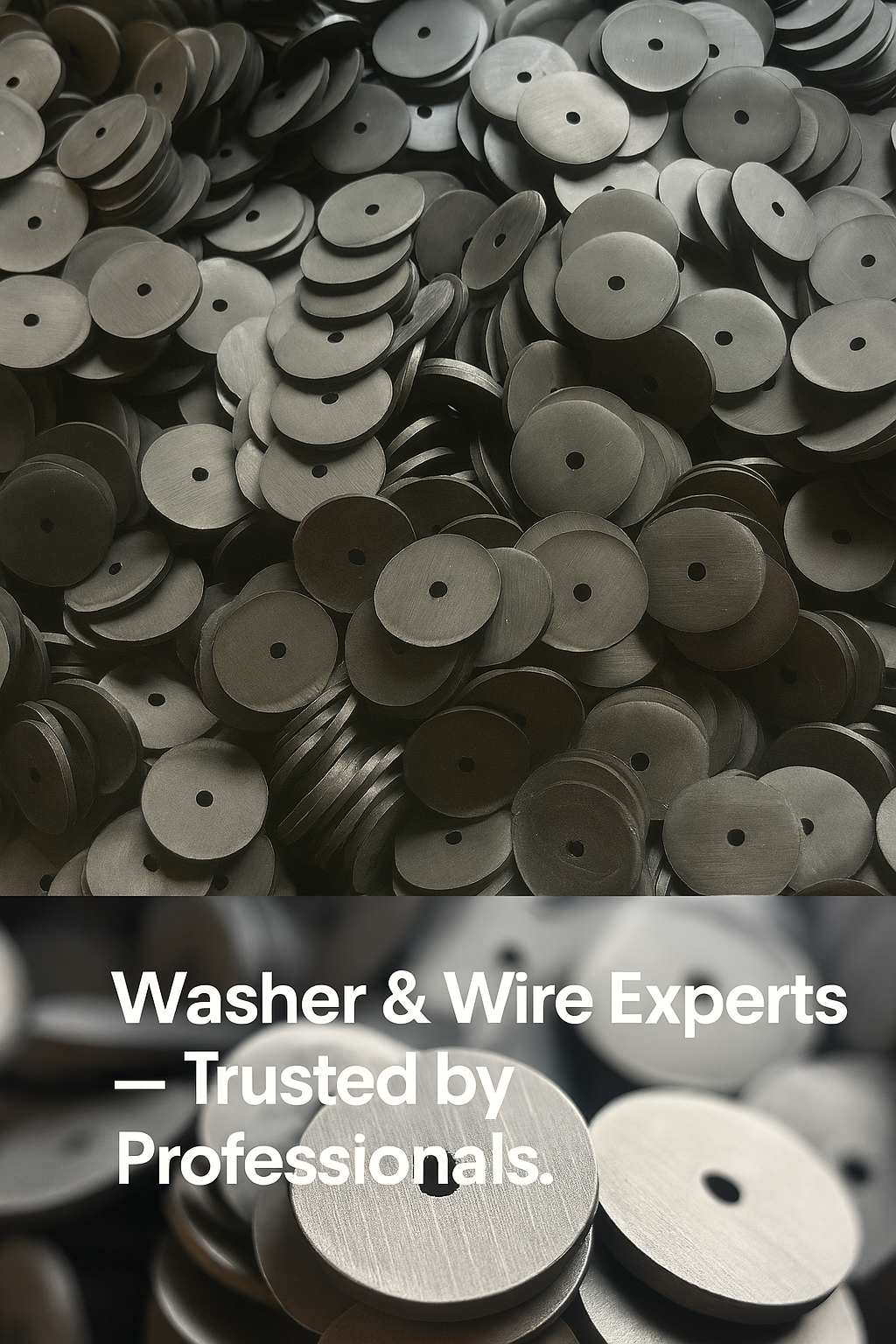 rubber washers used with wire wickets